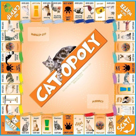 BRAND NEW Cat-Opoly (Never Played) - Picture 3 of 3